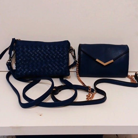 - 2 blue crossbody bag - Picture 1 of 4